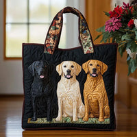 Handcrafted Bag | Three Labradors 1