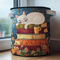 Cat Quilted | Quilted Storage Basket 10