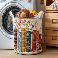 Fiction Escape |  Quilted Storage Basket 1