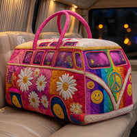 Hippie Van Quilted Duffle Bag QV28 1
