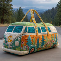 Hippie Van Quilted Duffle Bag QV36 1