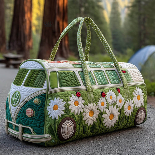 Blossom Path Quilted Duffle Bag QV27