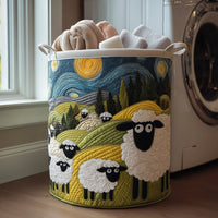 MATILDA | LAMB MEADOW LAUNDRY BASKET 1