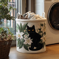 Cat Quilted | Quilted Storage Basket 5