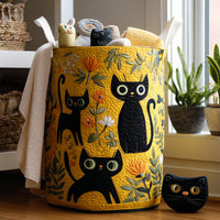 Cat | Quilted Storage Basket 8