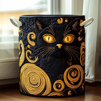 Cat Quilted | Quilted Storage Basket 6