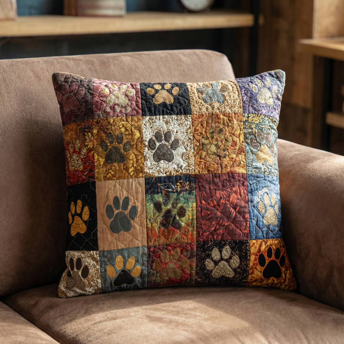 Rustic Paws | Handcrafted Pillow Case