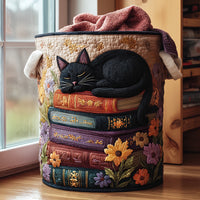 Cat Quilted | Quilted Storage Basket 9