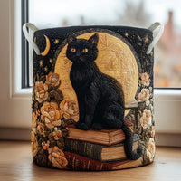 Cat Quilted | Quilted Storage Basket 7
