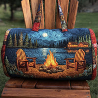 Camping Vibe Quilted Duffle Bag 8