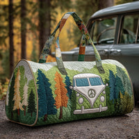 Camping Vibe Quilted Duffle Bag 9