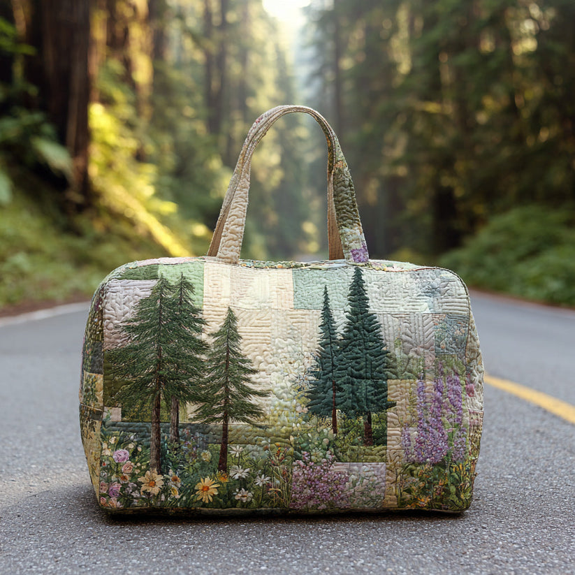 Forest Dream Quilted Duffle Bag QV59