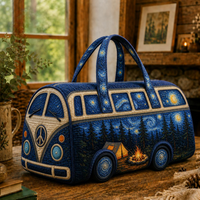 Starry Night Camper Quilted Duffle Bag TG16 1