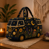 Celestial Personalized Quilted Duffle Bag TN13 1