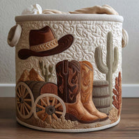 Western Spirit | Quilted Storage Basket 1