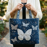 Handcrafted Bag | Silver Butterfly 2