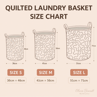 Camping Vibe Quilted Laundry Basket 2