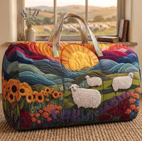 Countryside Sheep Quilted Duffle Bag 1